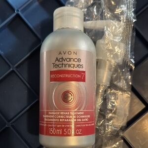 Avon Advance Techniques Reconstruction 7 Treatment - Silver and Red